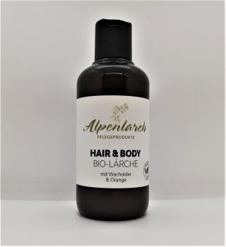 HAIR & BODY BIO-LÄRCHE mit Wacholder & Orange