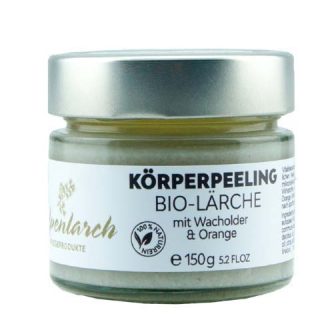 KÖRPER-PEELING BIO-LÄRCHE mit Wacholder & Orange