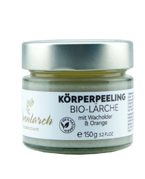 KÖRPER-PEELING BIO-LÄRCHE mit Wacholder & Orange