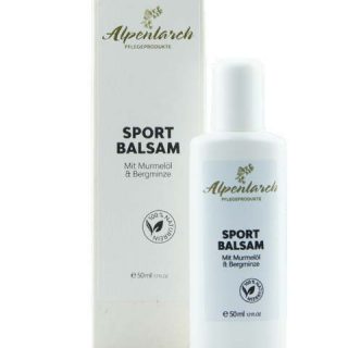 SPORTBALSAM BIO-LÄRCHE mit Murmelöl & Bergminze