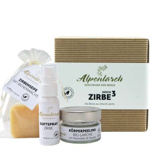 GESCHENKSET "ZIRBE HOCH3"
