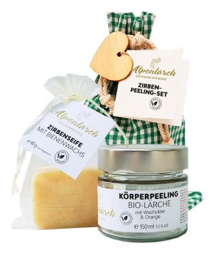 GESCHENKSET "ZIRBEN-PEELING"