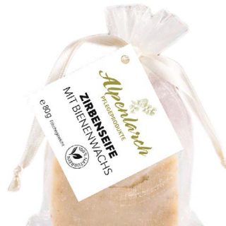 ZIRBENSEIFE BIO-LÄRCHE mit Bienenwachs