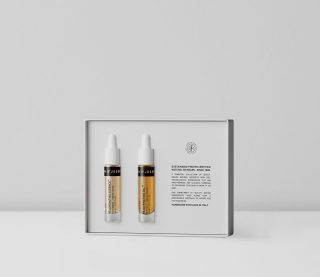 Hautpflegeprodukte in eleganter Verpackung